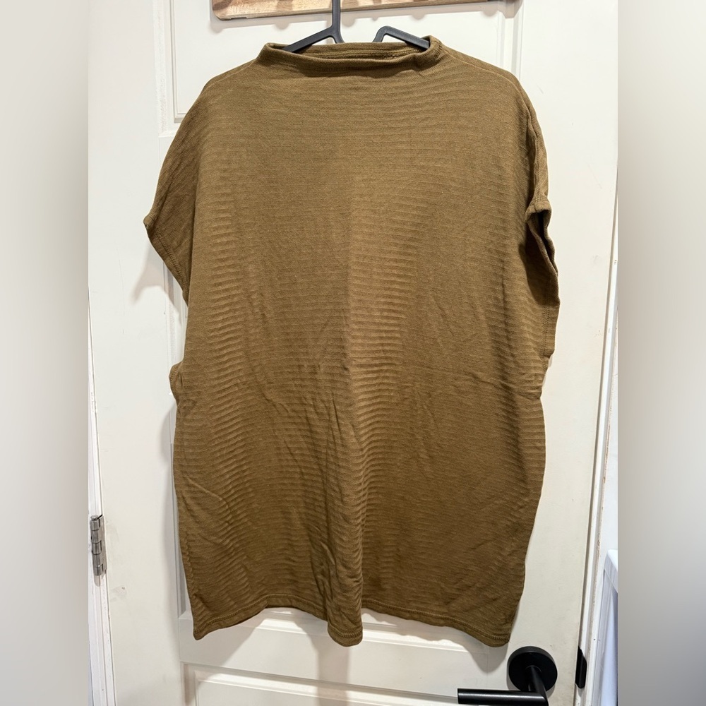 Madewell oversized funellneck tunic top - Picture 2 of 5